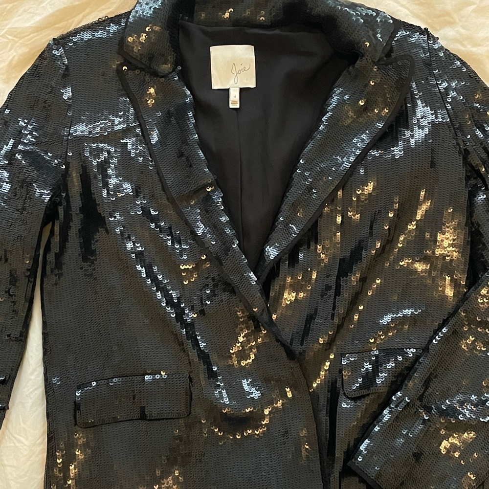 Black Sequin Women's Jacket